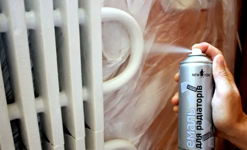 Фарбування батареї опалення 8